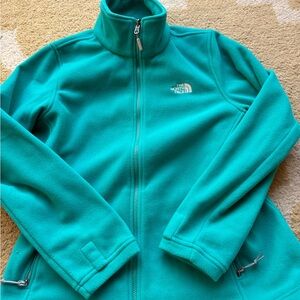 The North Face Turquoise Fleece Jacket
